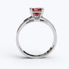 varitsa-jewellers - Solitaire Gold Engagement with 1ct Princess Cut Ruby - 01SG05R